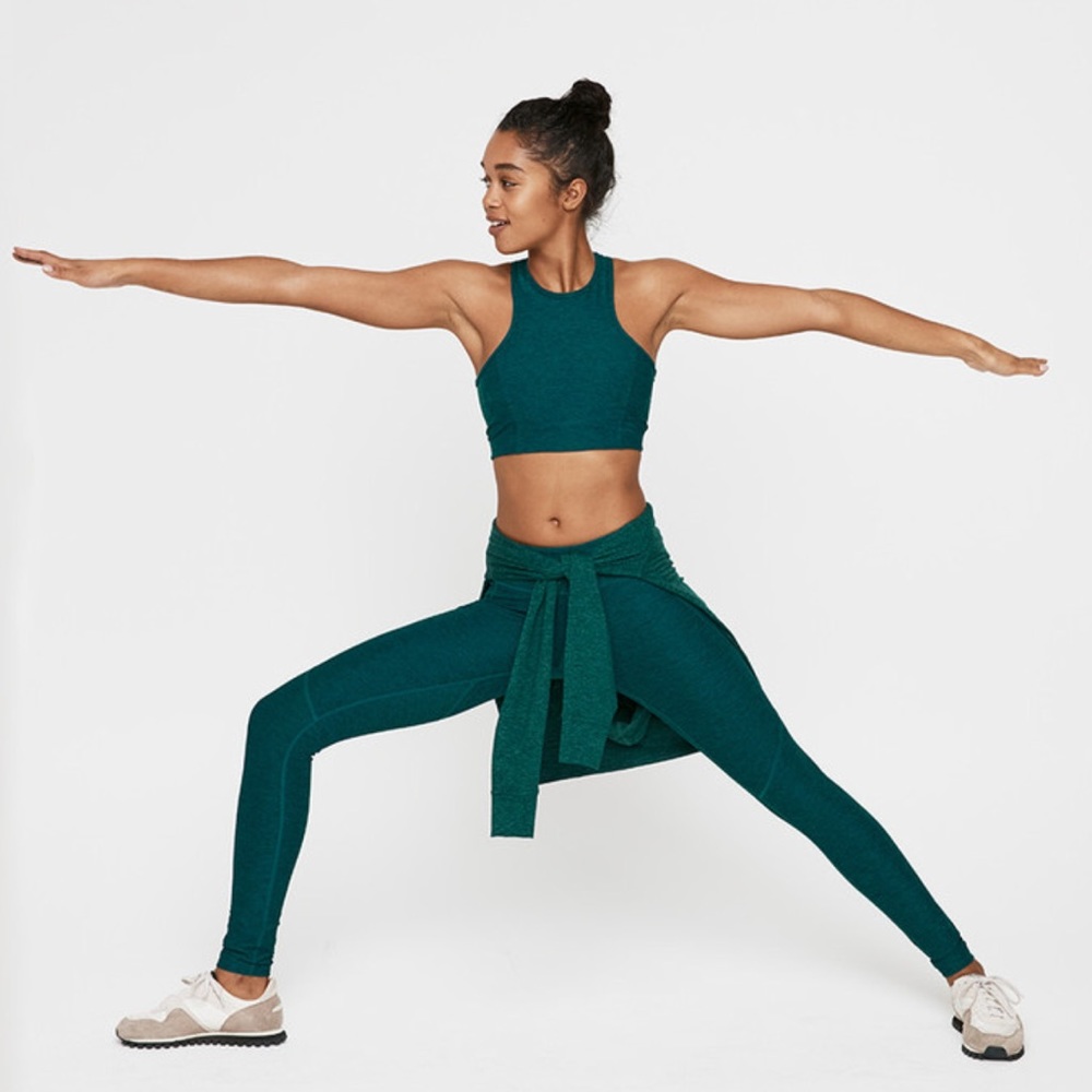 Outdoor Voices Athena Crop – Green